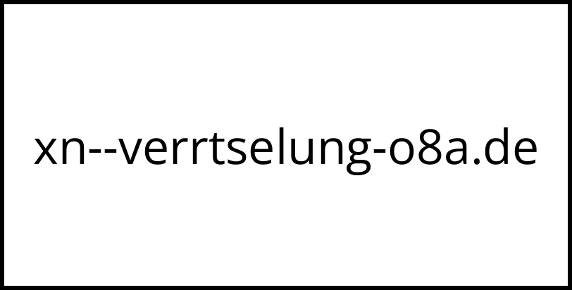 xn--verrtselung-o8a.de