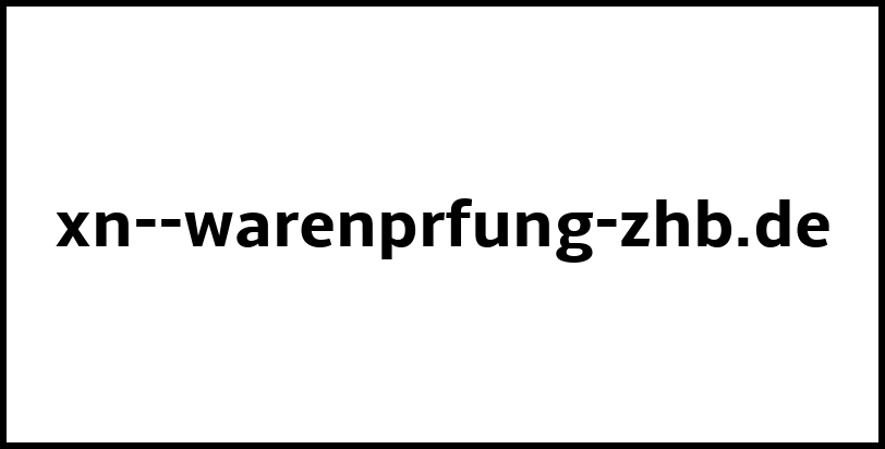 xn--warenprfung-zhb.de