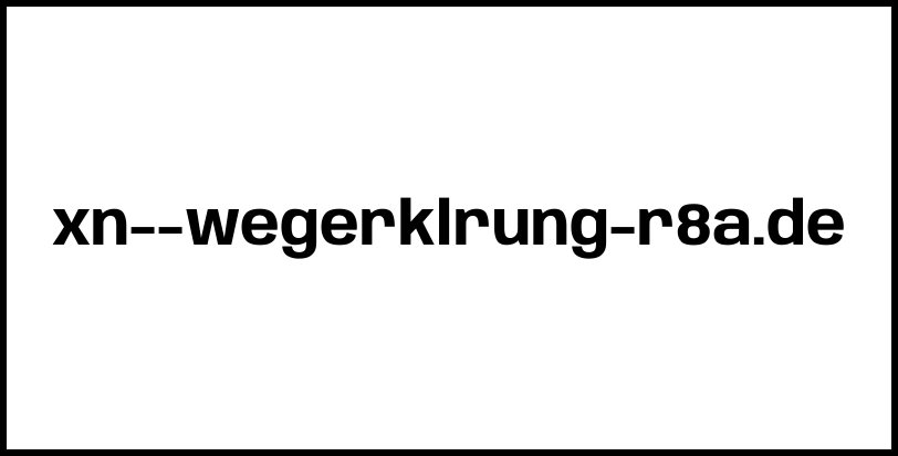 xn--wegerklrung-r8a.de