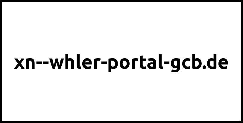 xn--whler-portal-gcb.de