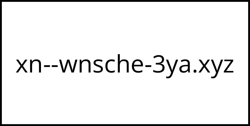 xn--wnsche-3ya.xyz