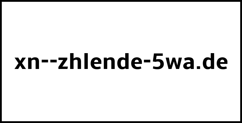 xn--zhlende-5wa.de