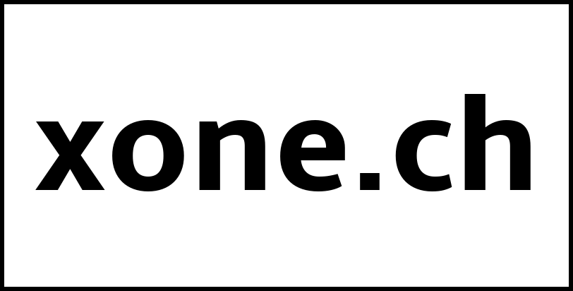 xone.ch