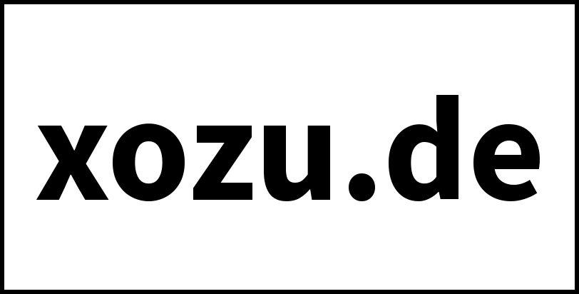 xozu.de