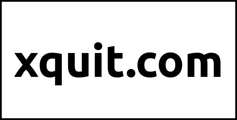 xquit.com