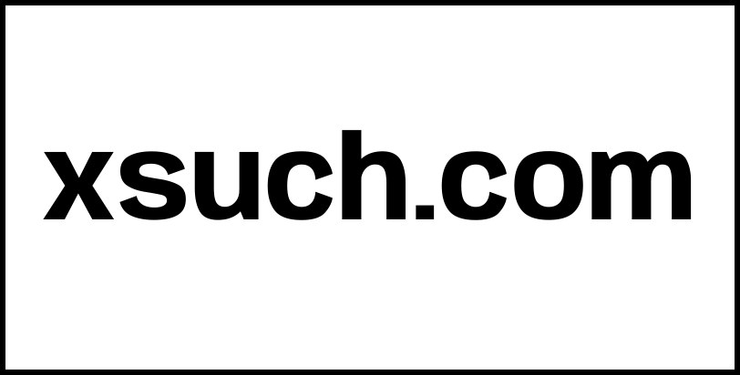 xsuch.com