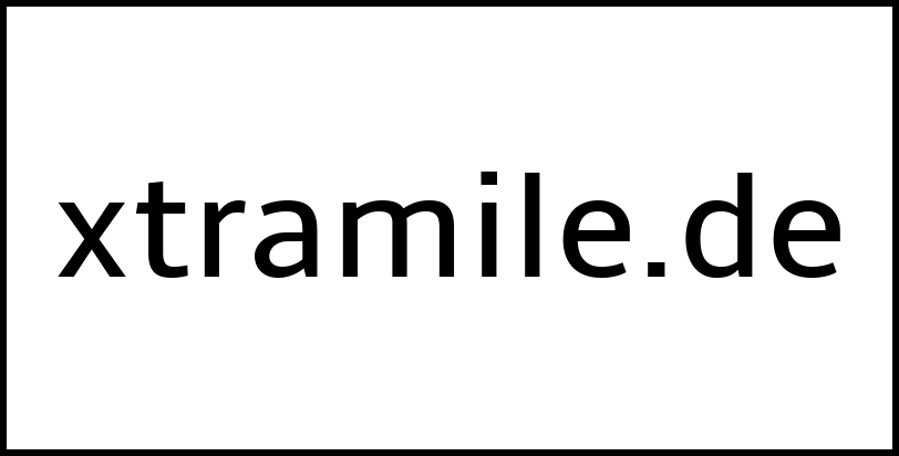 xtramile.de