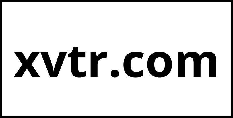 xvtr.com