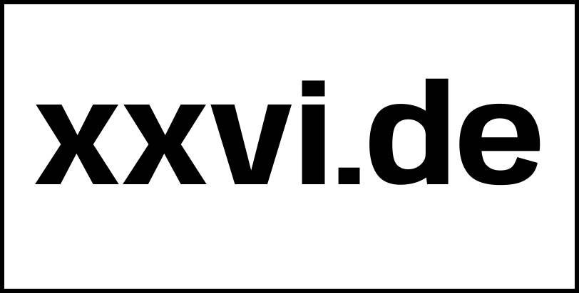 xxvi.de