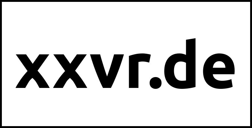 xxvr.de