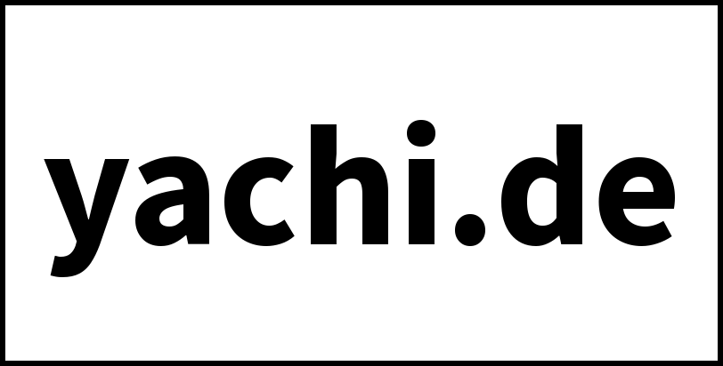 yachi.de