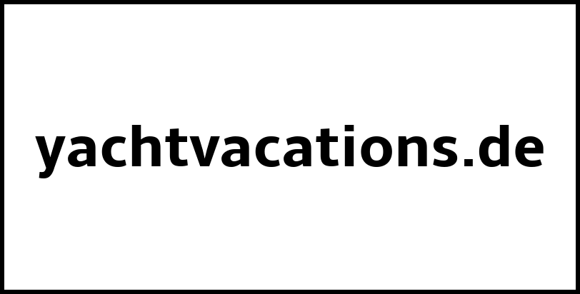 yachtvacations.de