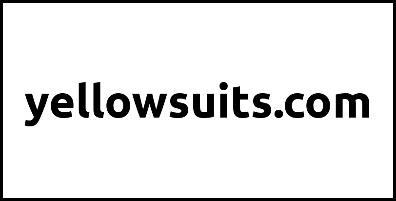 yellowsuits.com