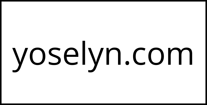 yoselyn.com