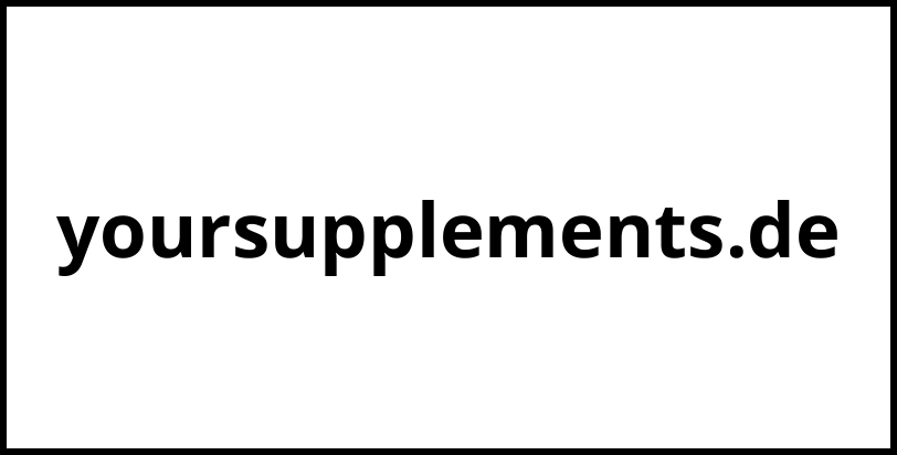 yoursupplements.de