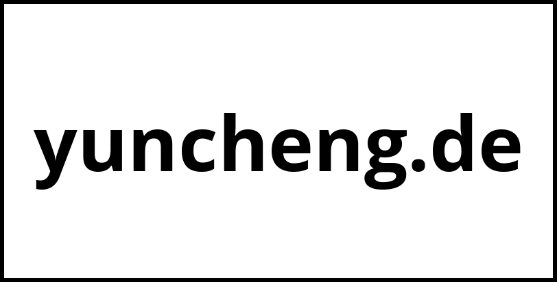 yuncheng.de