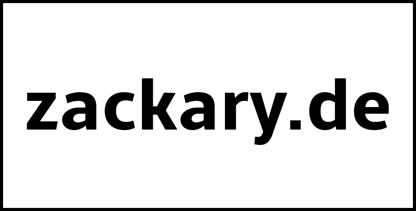 zackary.de