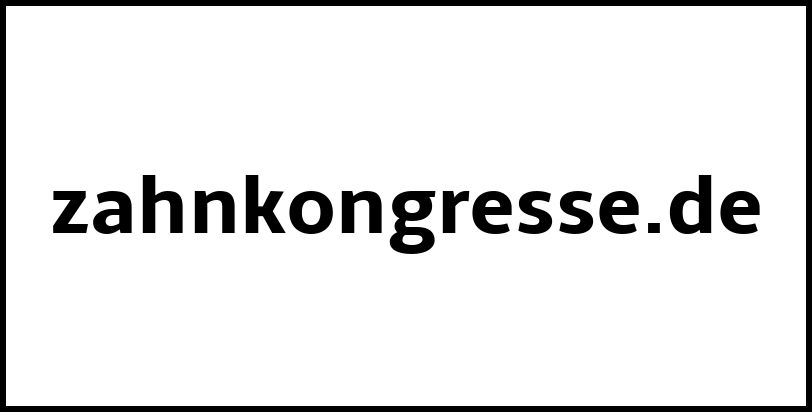 zahnkongresse.de