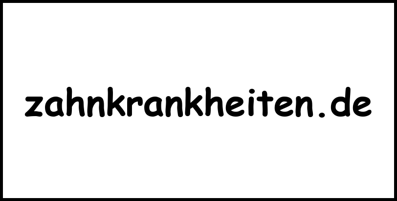 zahnkrankheiten.de