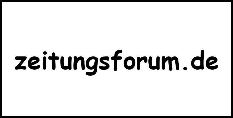 zeitungsforum.de