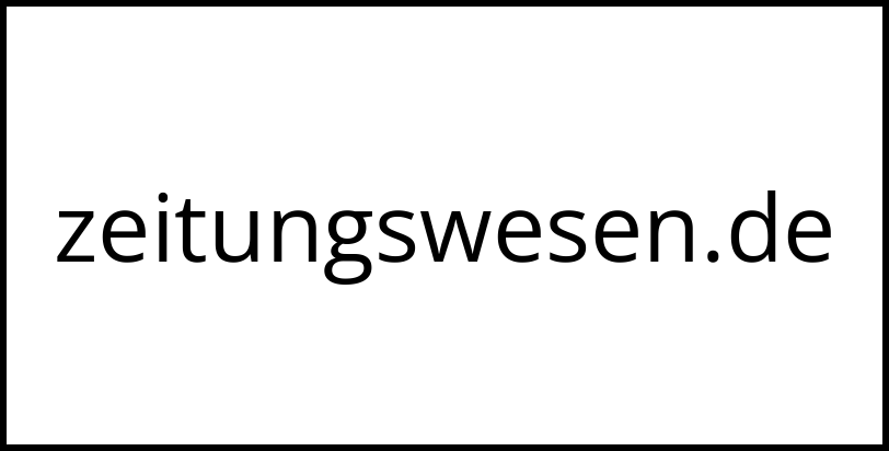 zeitungswesen.de