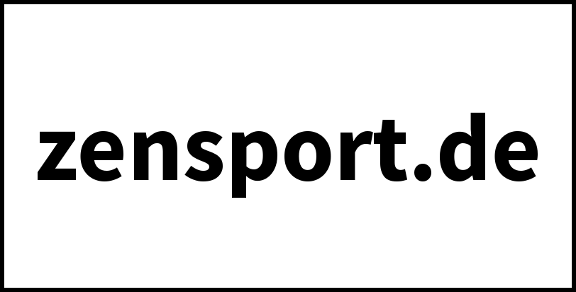 zensport.de