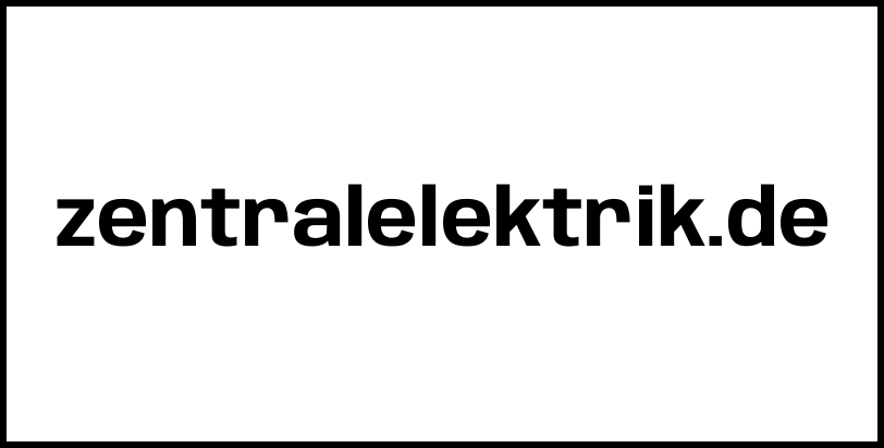 zentralelektrik.de