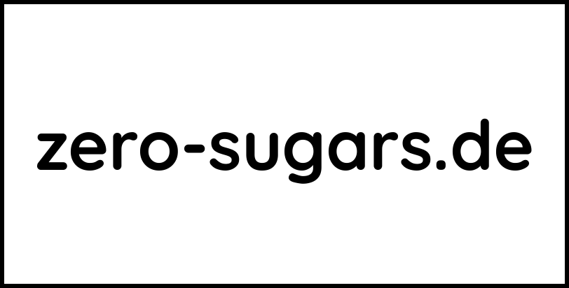 zero-sugars.de