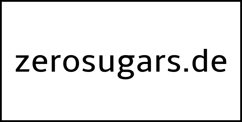 zerosugars.de