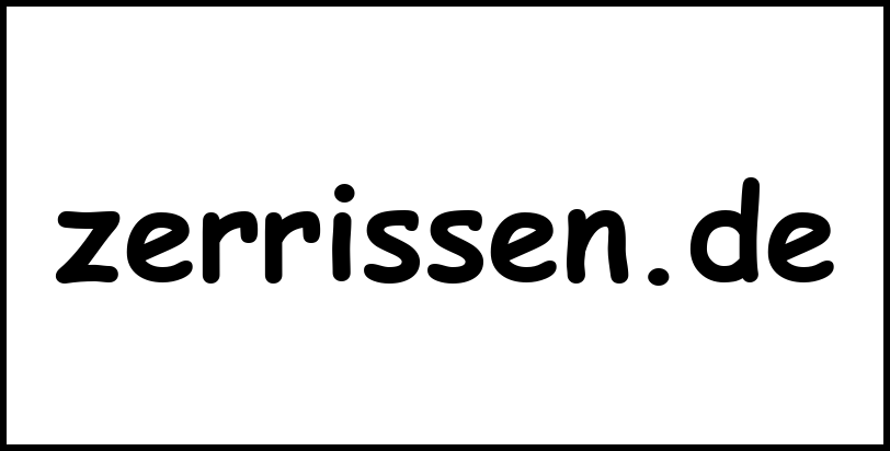 zerrissen.de