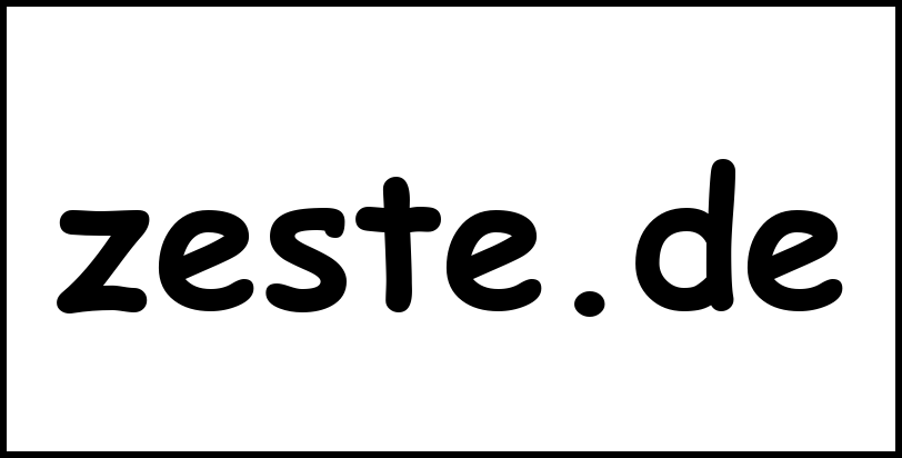 zeste.de