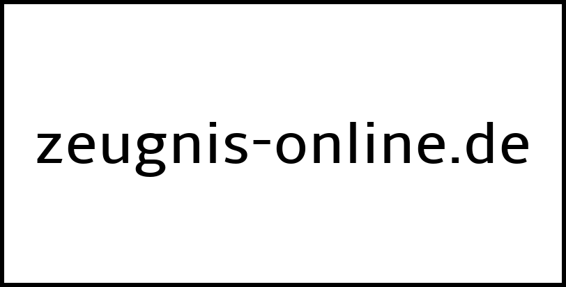 zeugnis-online.de