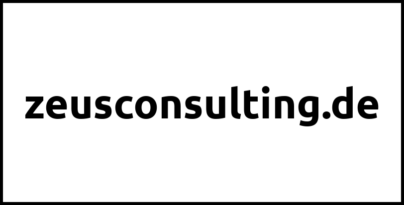 zeusconsulting.de