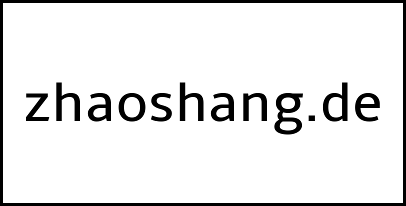 zhaoshang.de