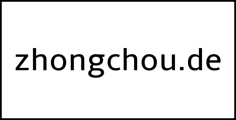 zhongchou.de