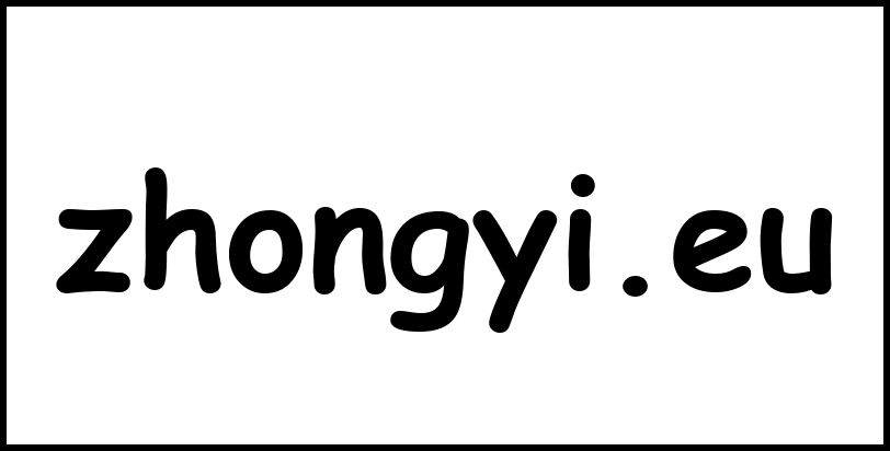 zhongyi.eu