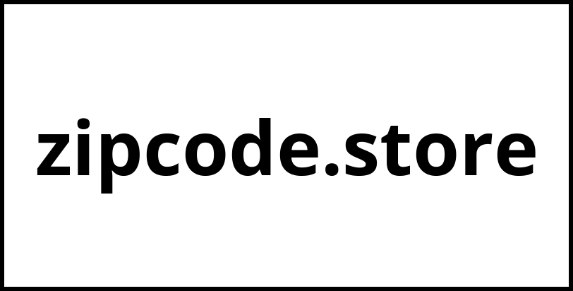 zipcode.store