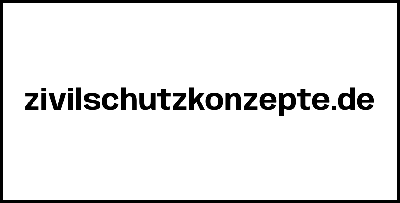 zivilschutzkonzepte.de