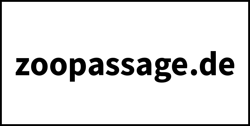 zoopassage.de