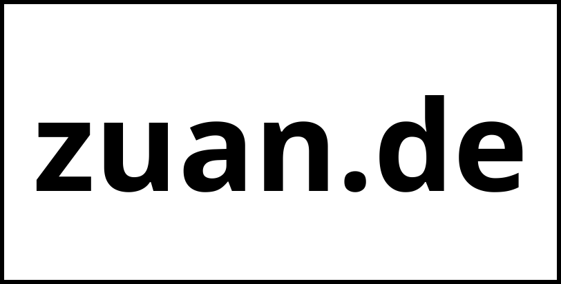 zuan.de