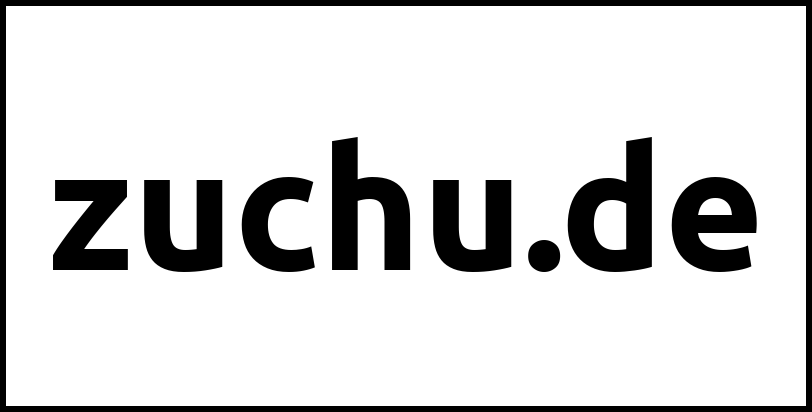 zuchu.de