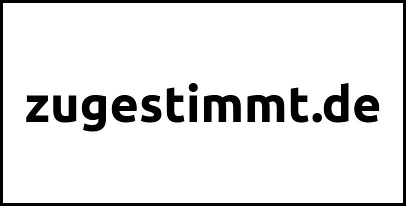 zugestimmt.de