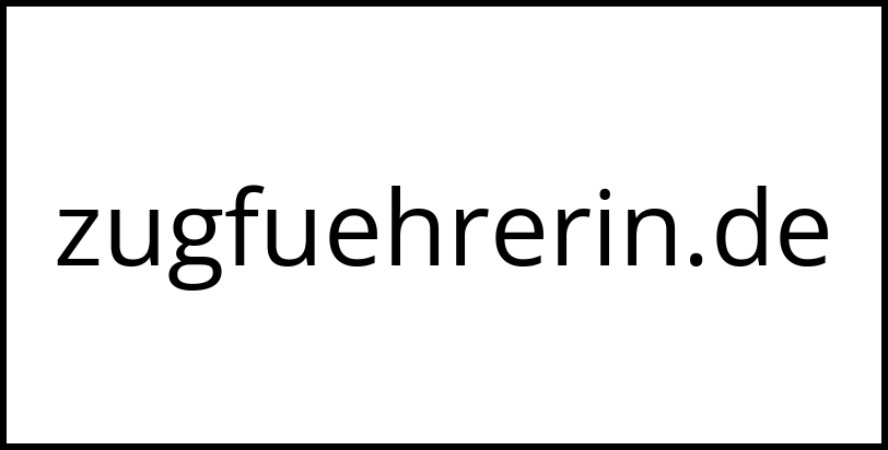 zugfuehrerin.de