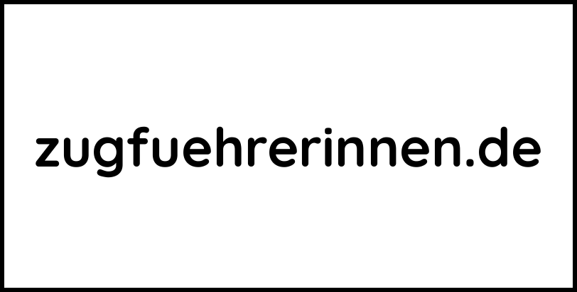 zugfuehrerinnen.de