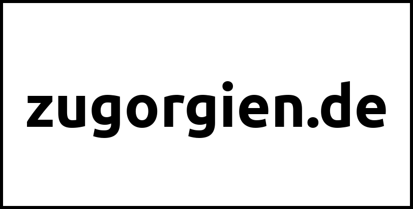 zugorgien.de