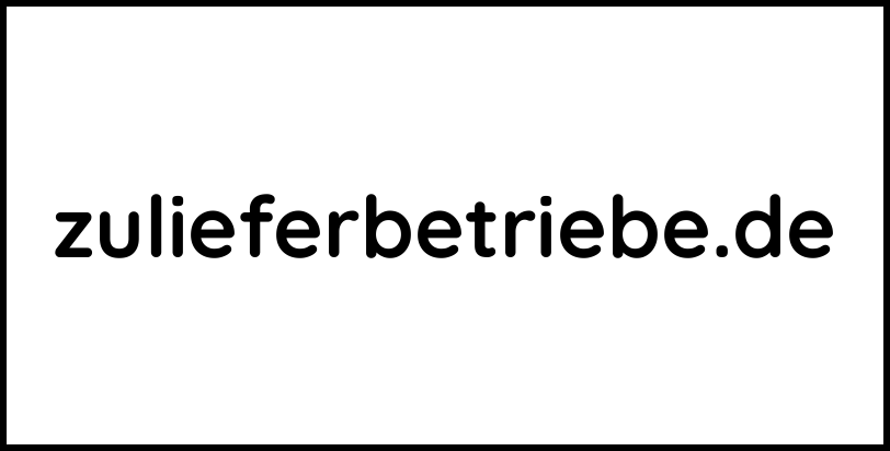 zulieferbetriebe.de