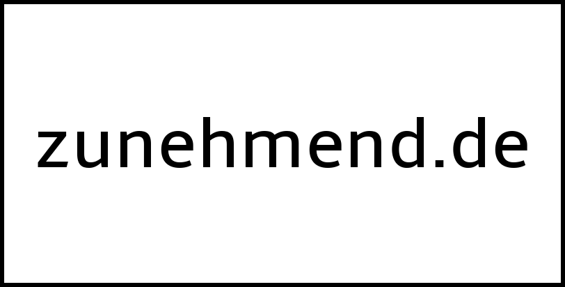 zunehmend.de