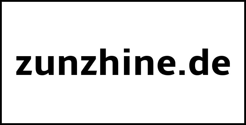 zunzhine.de