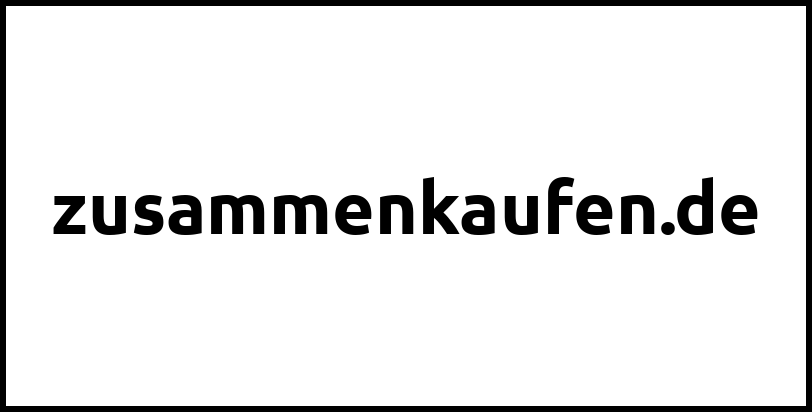 zusammenkaufen.de