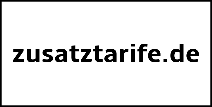 zusatztarife.de